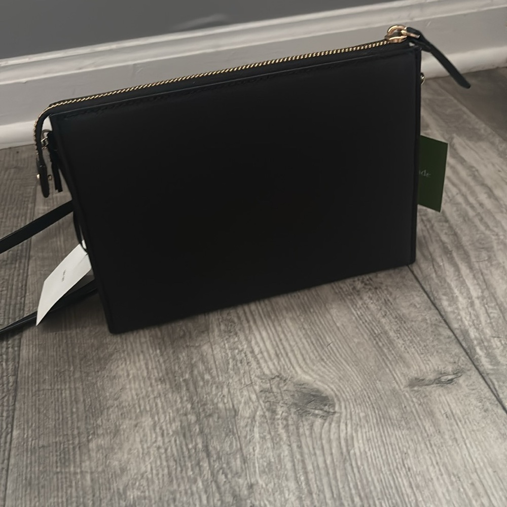 NWT Kate Spade Ma Cherie Sequined Cherry & Black Crossbody w/Branded Dustbag - Picture 8 of 9